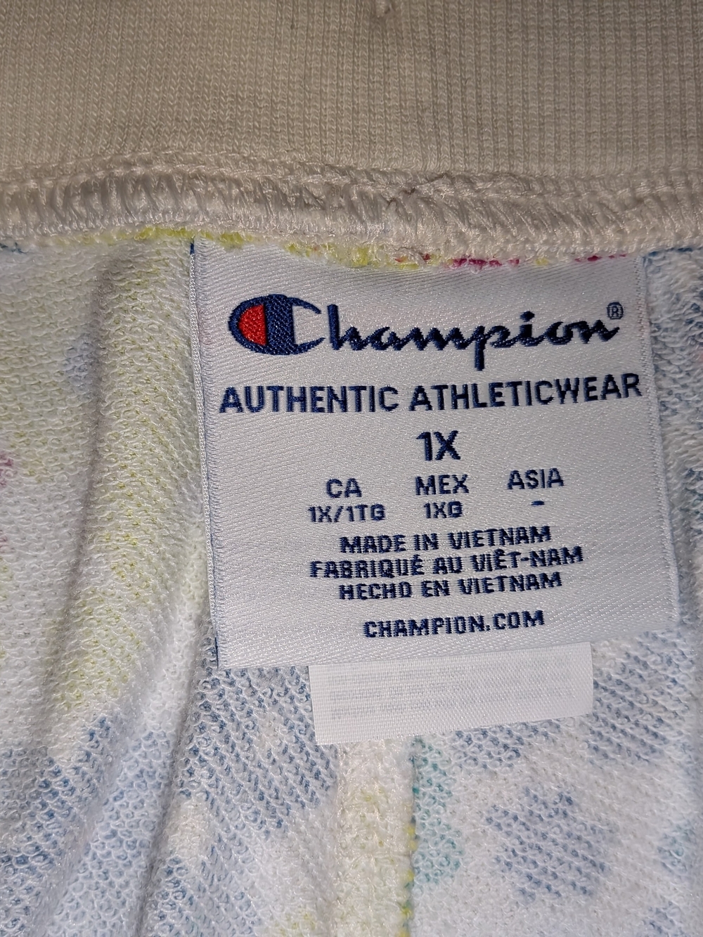 Champion Women's Shorts Size 1X Multicolor Pretty 😍 - Picture 3 of 4